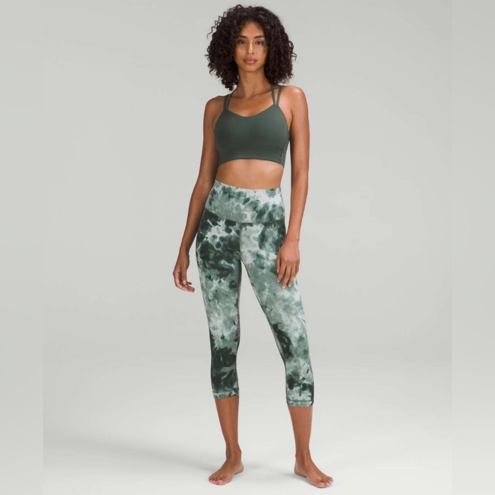 Lululemon Align High-Rise Crop 21" Diamond Dye Starlight Smoked Spruce Size 20